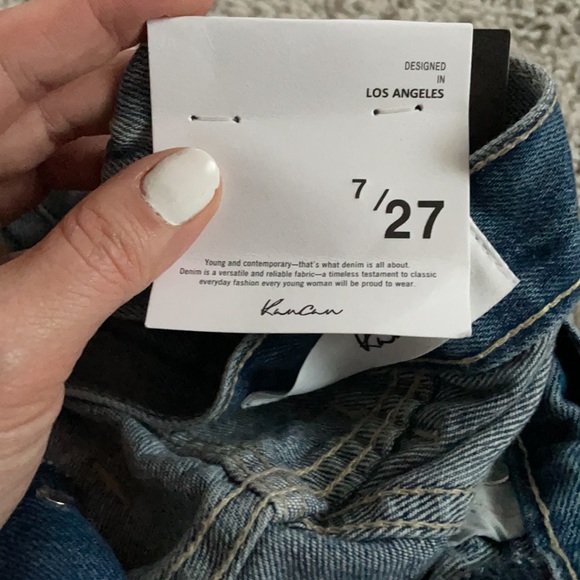 KanCan Blue Wide Leg Jeans - Picture 2 of 8